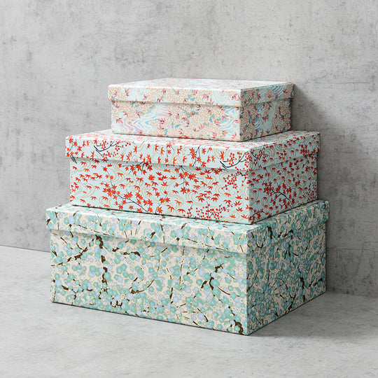Document Box Patterned Decorative Storage | Personalised document holders, and custom files ...