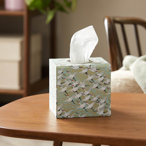  Cube 13CM Squared Tissue Box