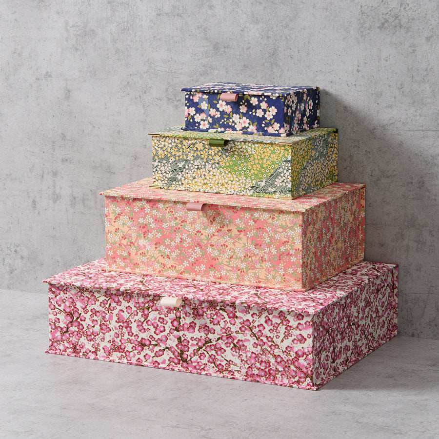 Patterned Keepsake Boxes l Pretty Floral Memory Boxes | Personalised ...