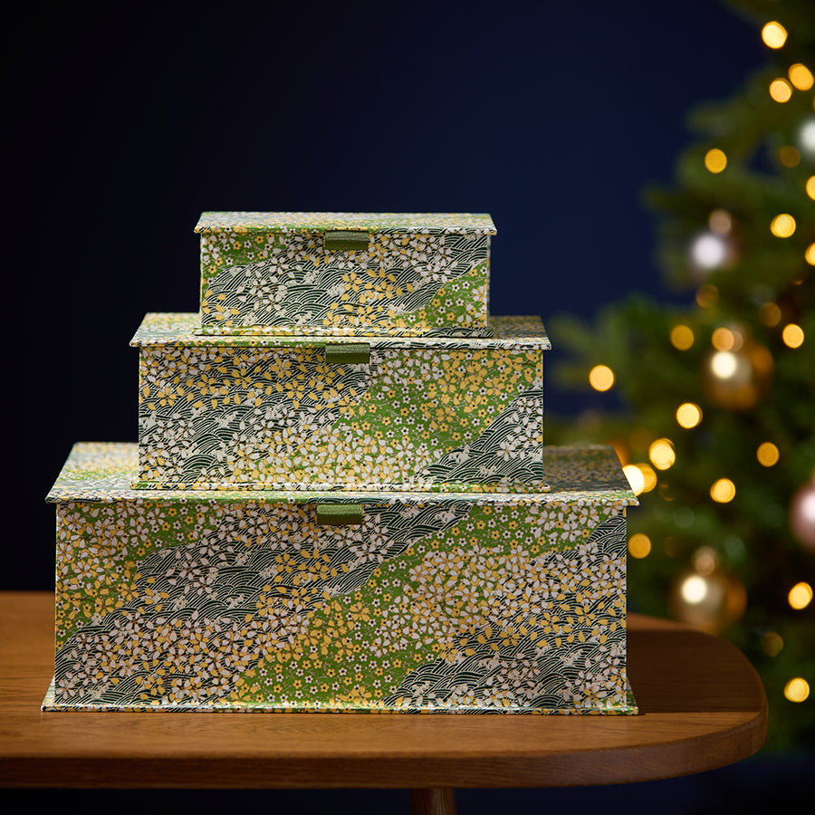 Patterned Keepsake Box