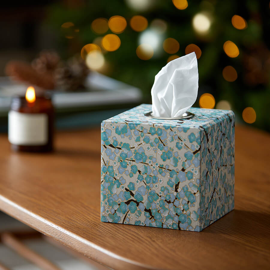 Patterned Tissue Boxes