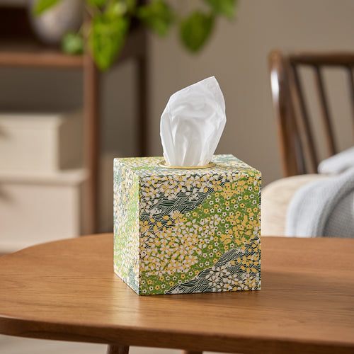  Cube 13CM Squared Tissue Box