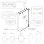 Decorative Fabric Ring Binders