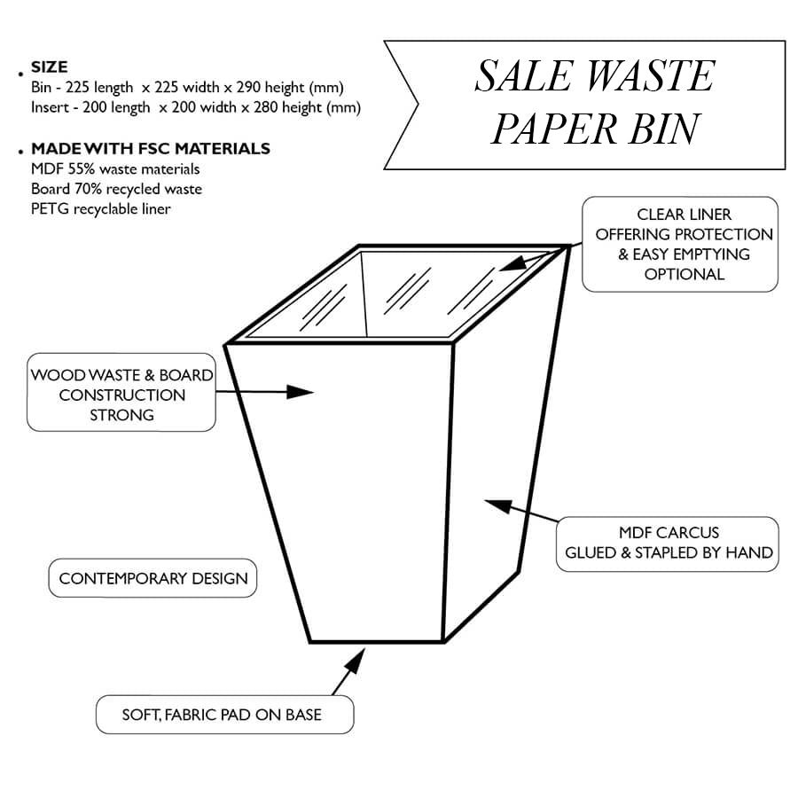 SALE Waste Paper Bins