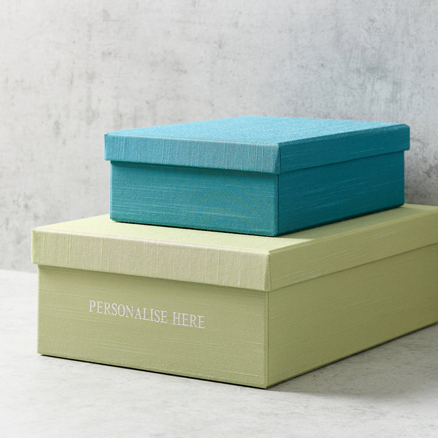 Silk Wedding Memory Box