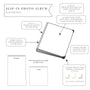 Patterned Memorial Slip-In Photo Album