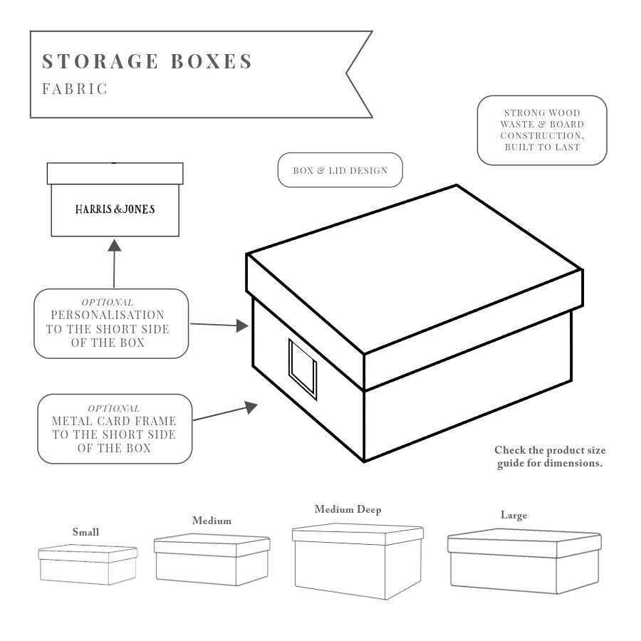 Fabric Storage Boxes