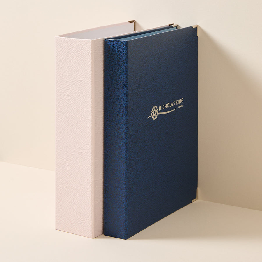 Faux Leather Branded Document Files