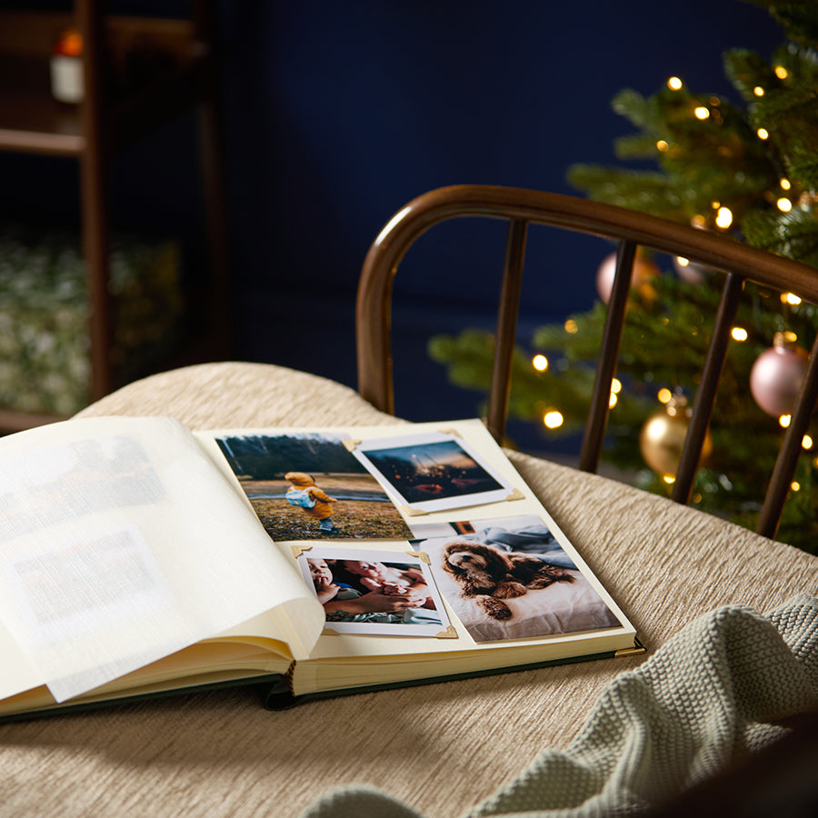 Traditional Faux Leather Photo Album