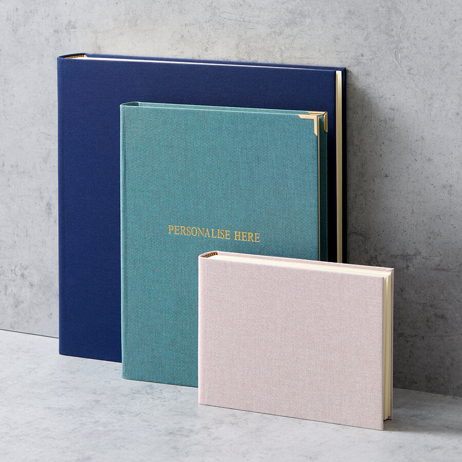 Traditional Custom Fabric Photo Album