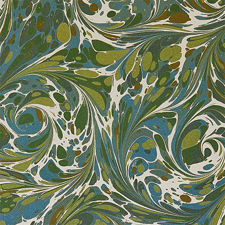 Decorative Marbled Green Cover