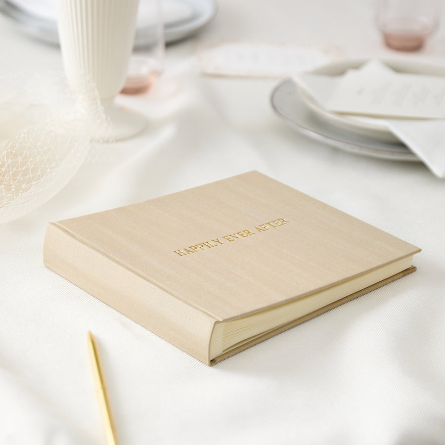 Silk Wedding Guest Book