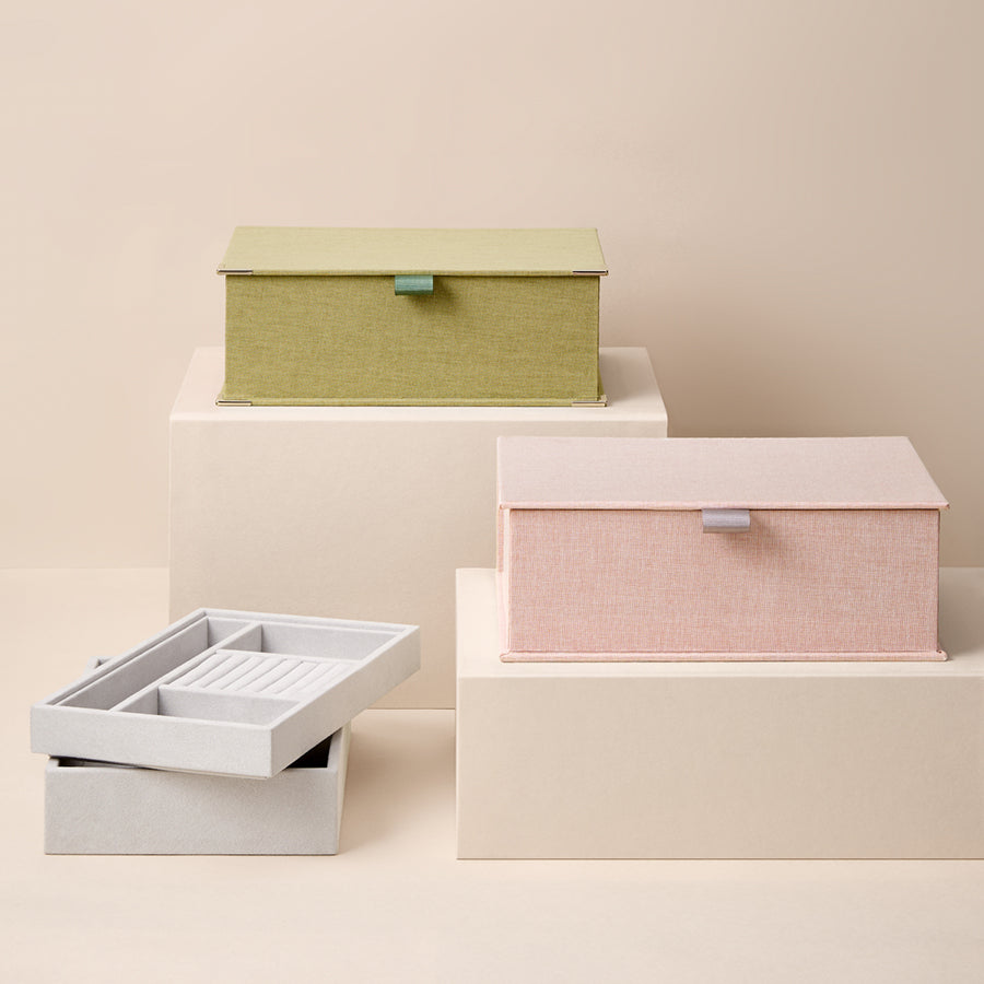 Fabric Wedding Jewellery Box