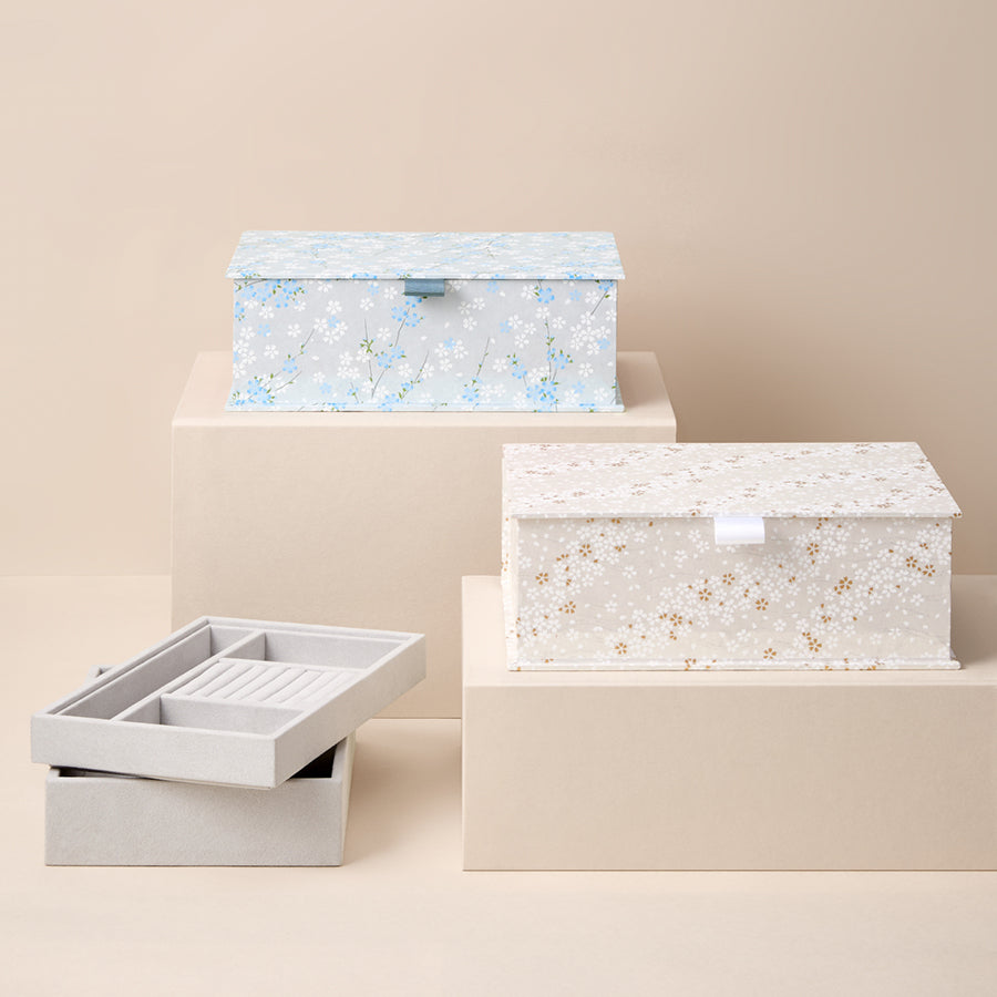 Patterned Wedding Jewellery Box