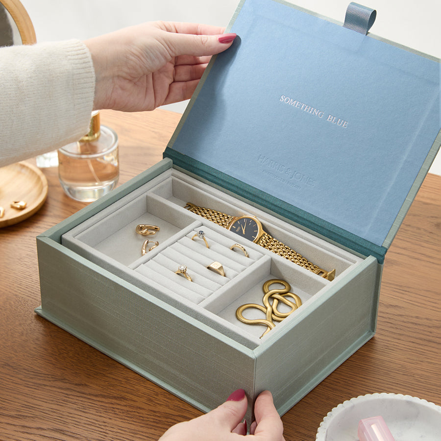 Silk Wedding Jewellery Box