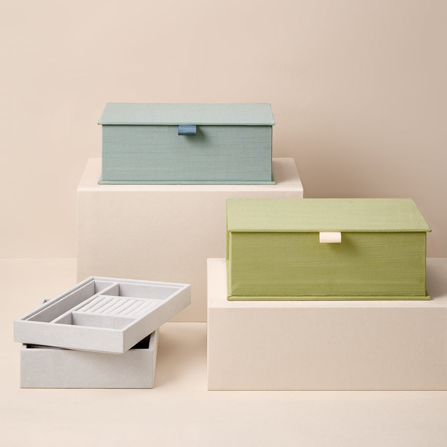 Silk Wedding Jewellery Box