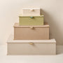 Fabric Wedding Keepsake Box