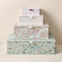 Patterned Wedding Keepsake Box