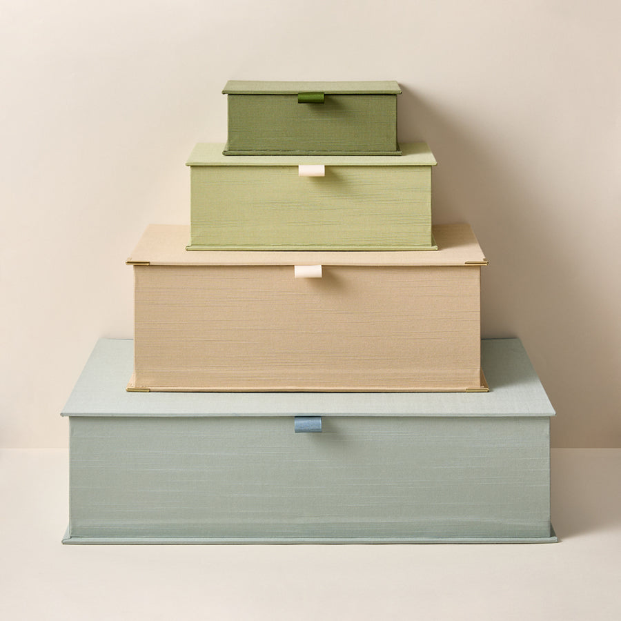 Silk Wedding Keepsake Box