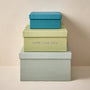 Silk Wedding Memory Box