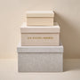 Fabric Wedding Memory Box