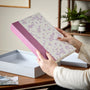 Patterned Wedding Slip-In Photo Album