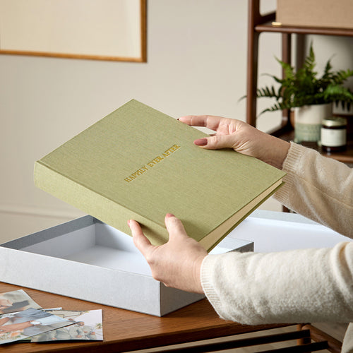 Fabric Wedding Traditional Photo Albums