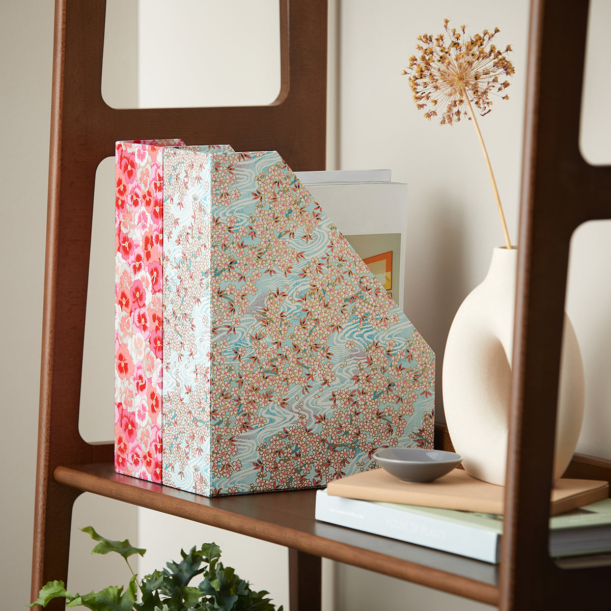 Patterned Magazine File Magazine Files | Style Yours Today | HARRIS & JONES LTD