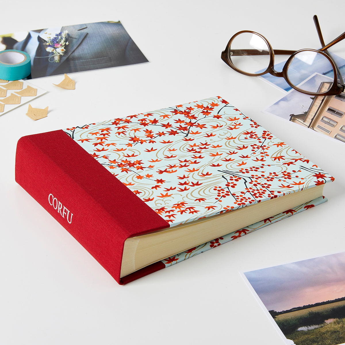 Patterned Photo Albums